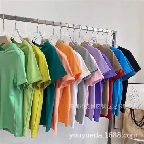 工廠衣服尾貨批發(fā)夏季女裝短袖t恤擺攤貨源跑江湖2元服裝按斤批